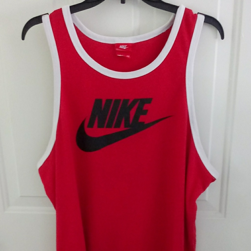 Vintage Nike red Tag tank top 2xl